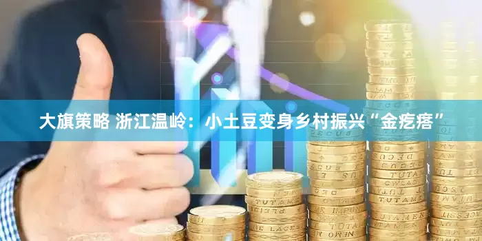 大旗策略 浙江温岭：小土豆变身乡村振兴“金疙瘩”