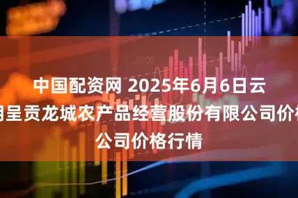 中国配资网 2025年6月6日云南昆明呈贡龙城农产品经营股份有限公司价格行情